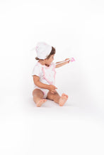 Load image into Gallery viewer, Smart Pacifier Strap - Pink Rose - Scarlett + Michel